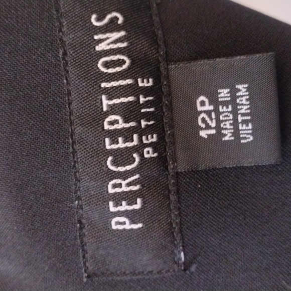 Perceptions Knee Length, Floral Dress, Faux Gems.12 P. - Picture 10 of 10